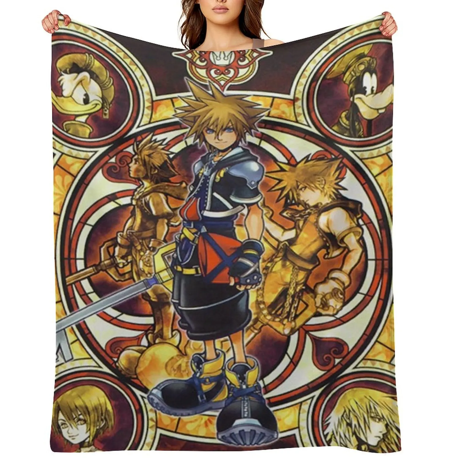 

Sora Awakening Throw Blanket Thin Baby warm for winter Thermal Blankets