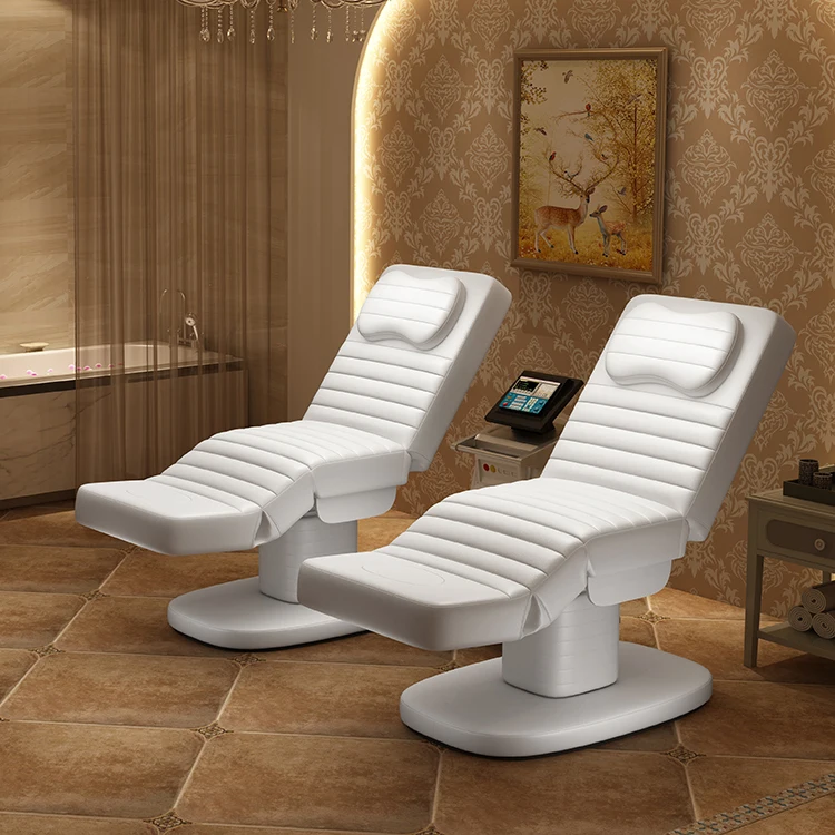 Hydro Massage Bed Custom Lash Extension Milking Chair Facial Electric Eyelash Bed Curved Water Massage Table