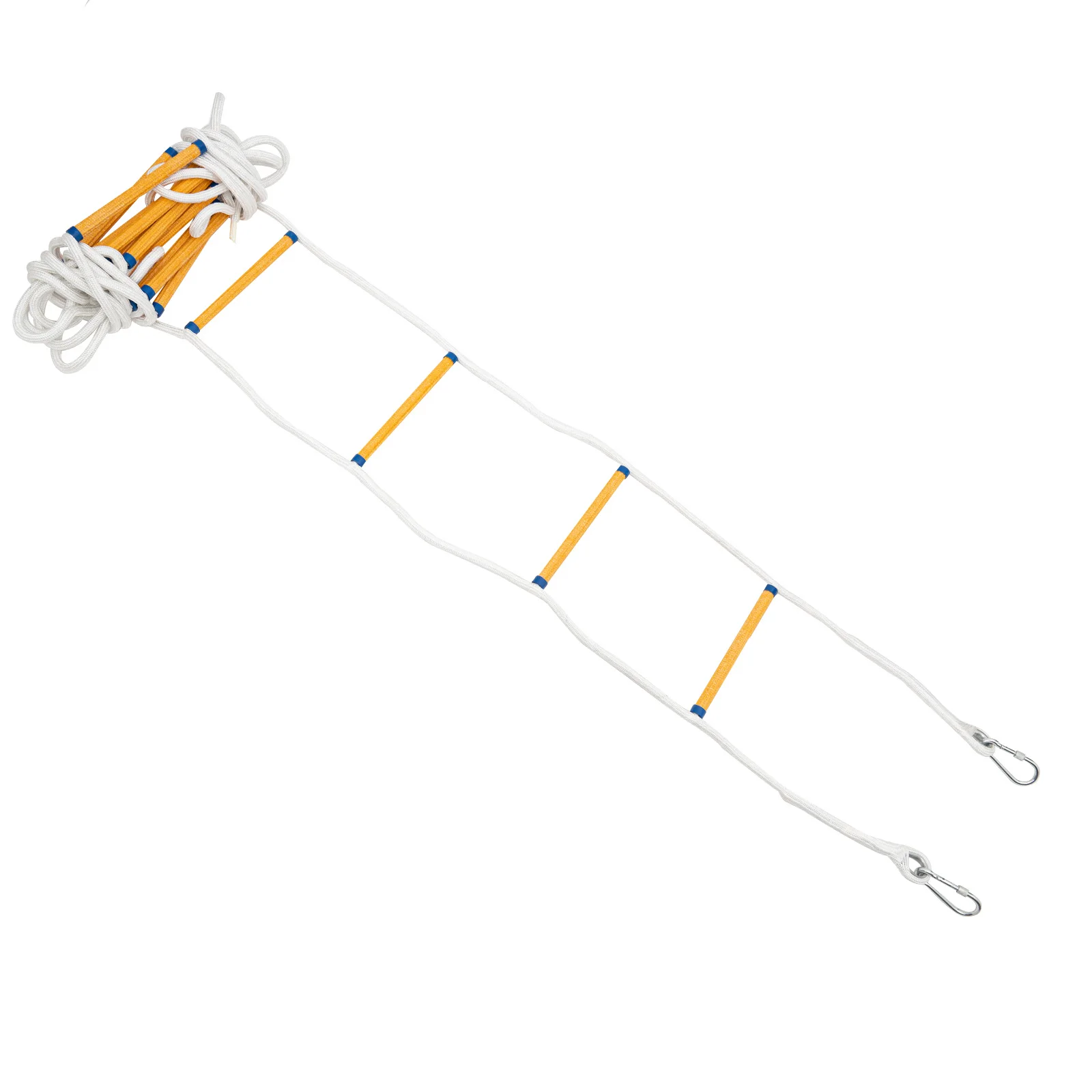 10/7.5M Emergency Fire Escape Ladder 440.9lbs Load-bearing For Most Windows And Balconies