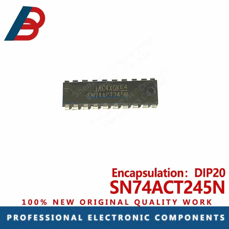 5pcs   SN74ACT245N encapsulates DIP20 tri-state output octal bus transceiver