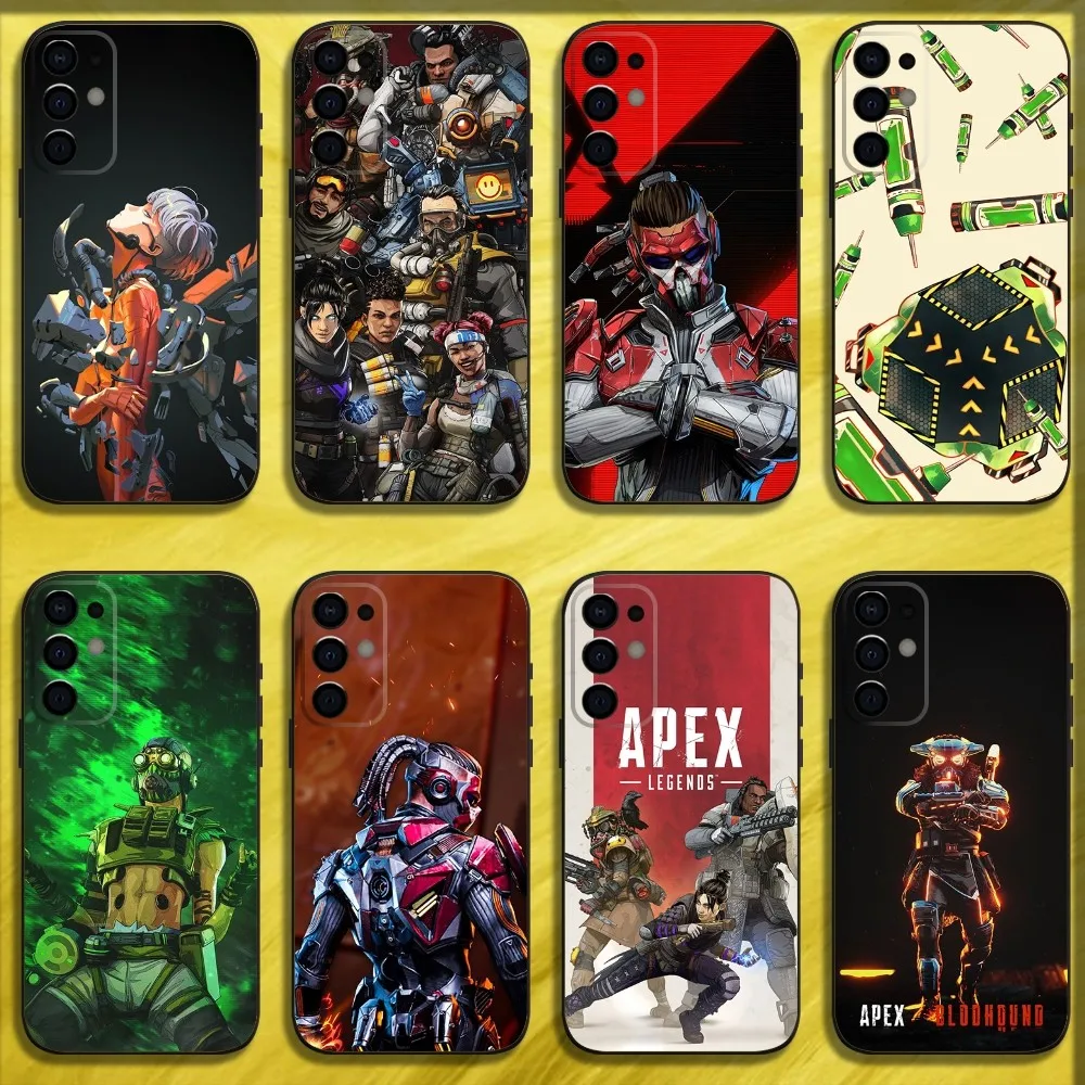 

Game A-Apex Legends Phone Case For Samsung S25,S24,S21,S22,S23,S30,Ultra,S20,Plus,Fe,Lite,Note,10,9,5G Black Soft Cover