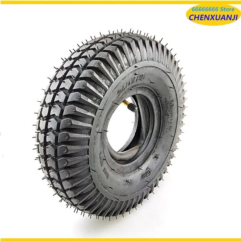High-quality New 260x85 Tires 3.00-4 10'' Inch Scooter Tyre and Inner Tube Kit Fits Electric Kid Gas Scooter Wheelchair