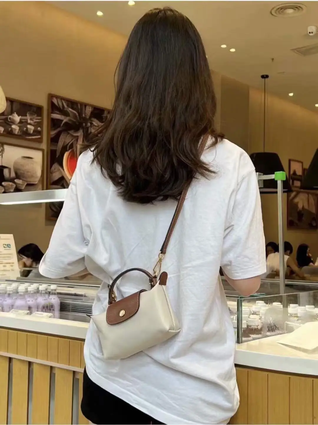 Bolsa Feminina de Nylon Estilo Moderno 2026 de Alta Qualidade, Bolsa Transversal, Mini Porta-Moedas, Delicada e Compacta