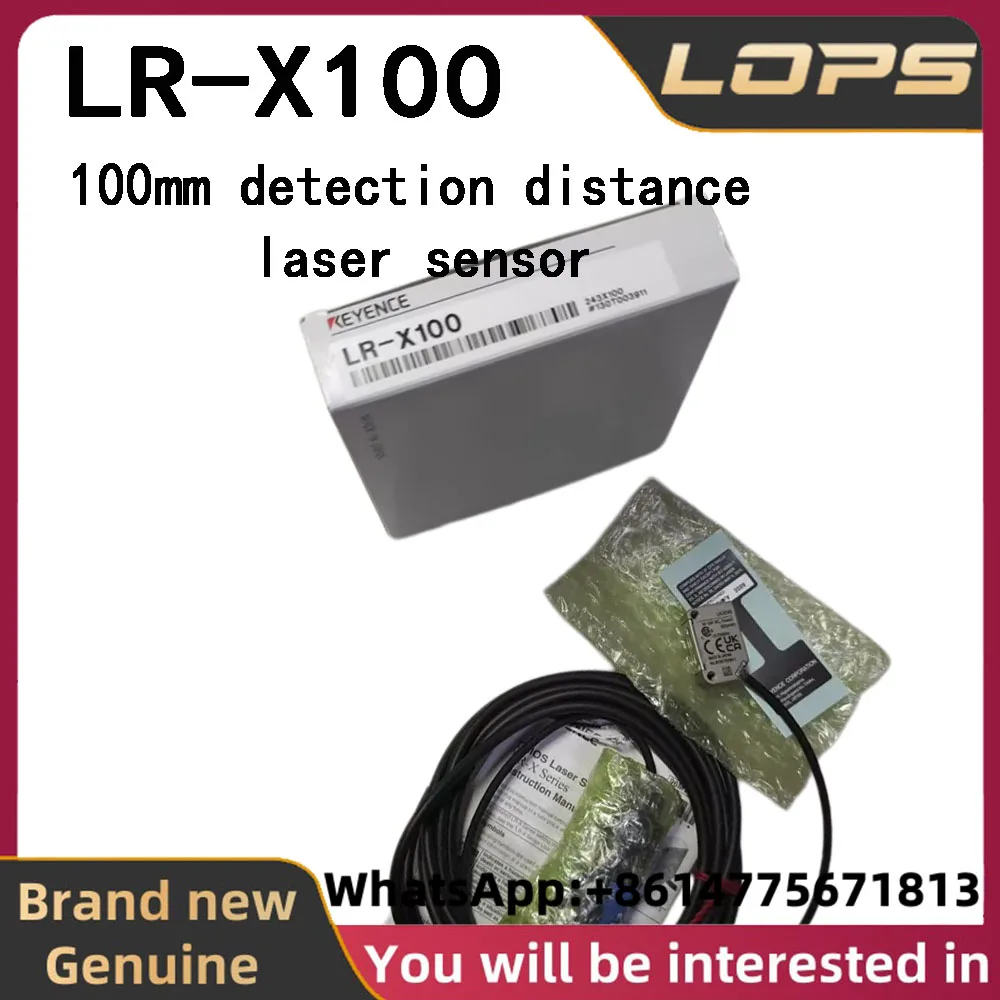 LR-X100 New Original KEYENCE 100mm detection distance laser sensor, Welcome to Inquire