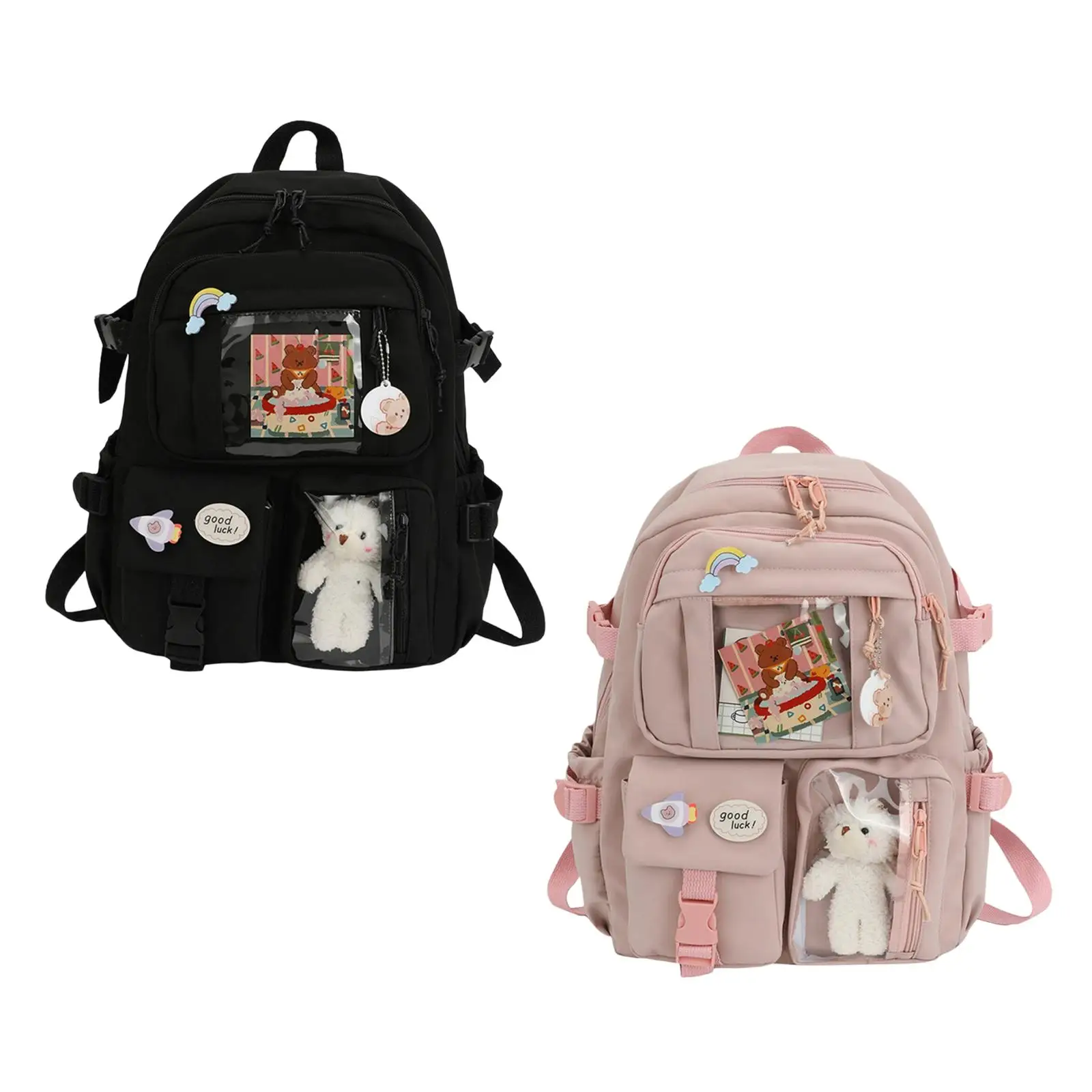 Backpacks Theftproof Book Pack with Bags Daypack Rucksack for Girls Teens Book Student Female