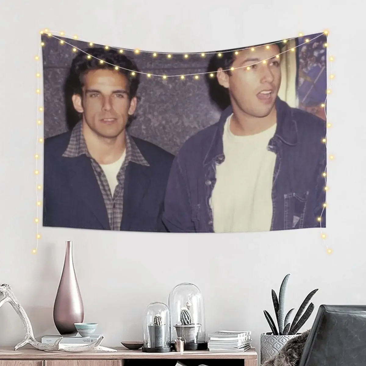 Adam Sandler and Ben Stiller Tapestry Room Decorations Home And Comfort Decor Kawaii Room Decor Home Supplies Tapestry