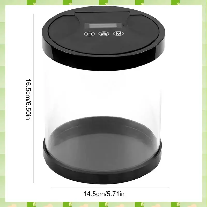 2025 Container Multi Function Time Lock Box Bin For Toys Mobile Phones No Battery Black,Container Multi Function Time Lock Box B