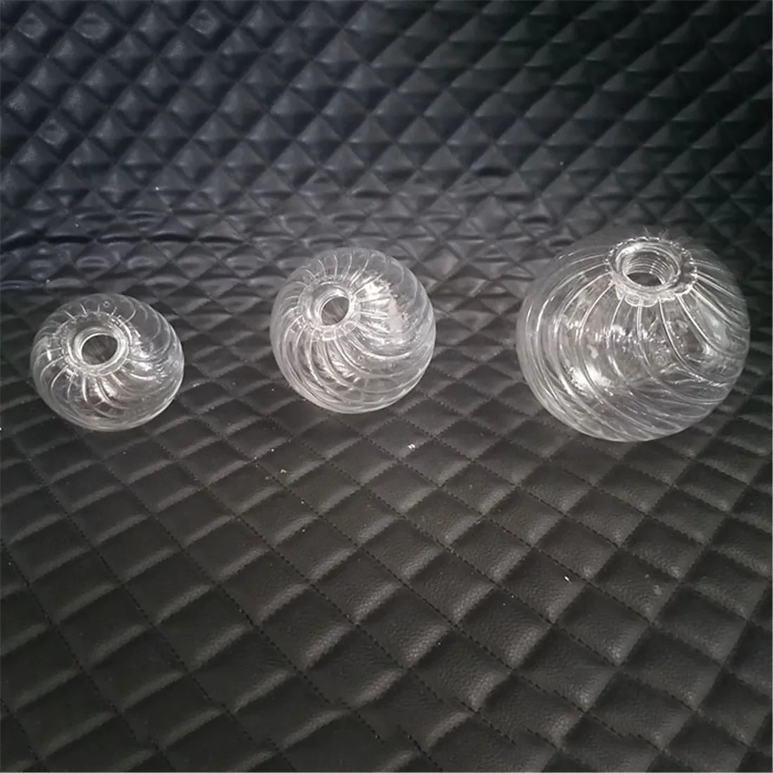 

Pumpkin Pattern G9 Clear Glass Globes Shade for Light Fixtures 80mm 100mm 120mm Round Ball Lamp Cover for Ceiling, Wall Fixtures