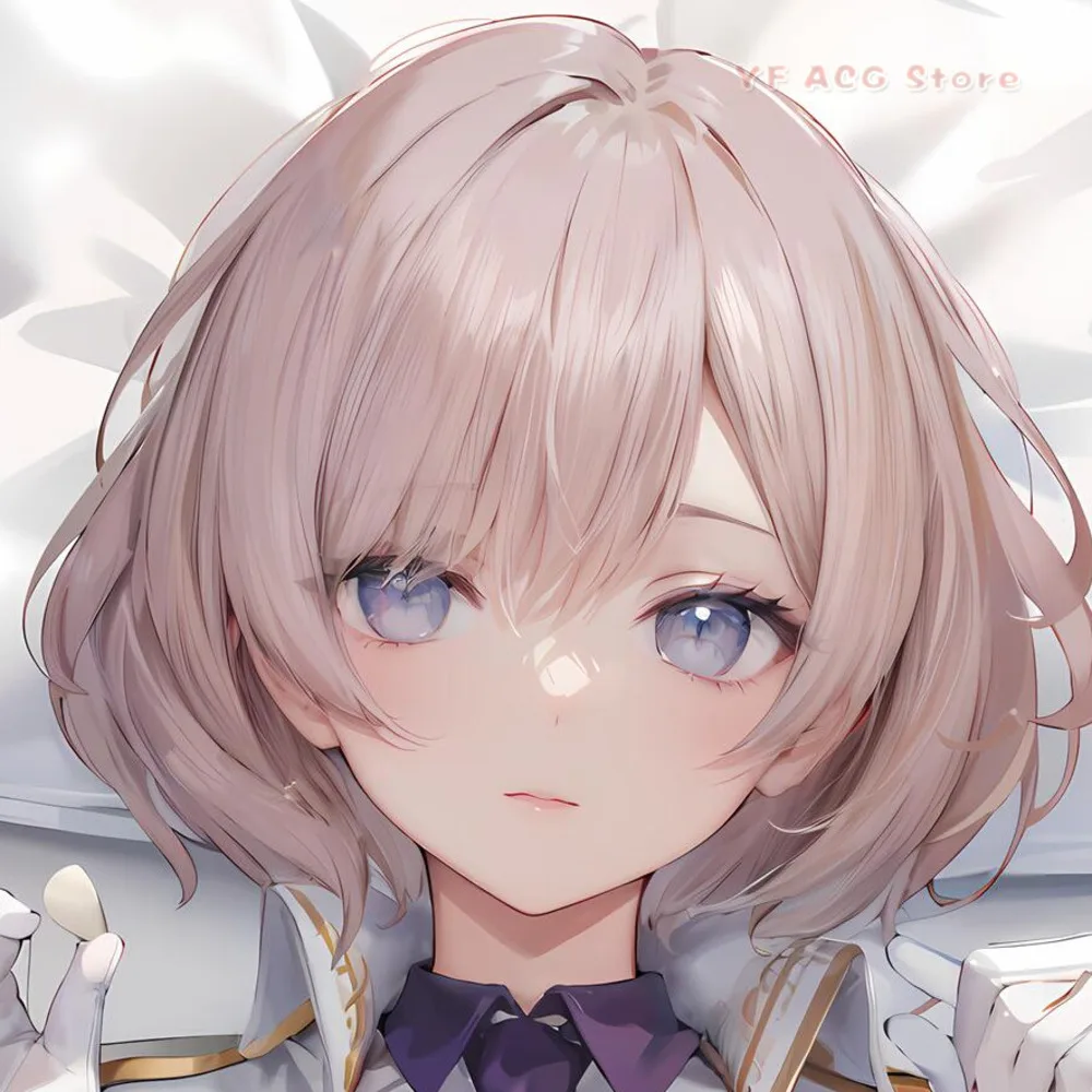 Funda de almohada con estampado HD de doble cara SSSS Dynazenon Mujina Otaku Dakimakura, decoración encantadora para el hogar para fanáticos del Anime, bonito regalo