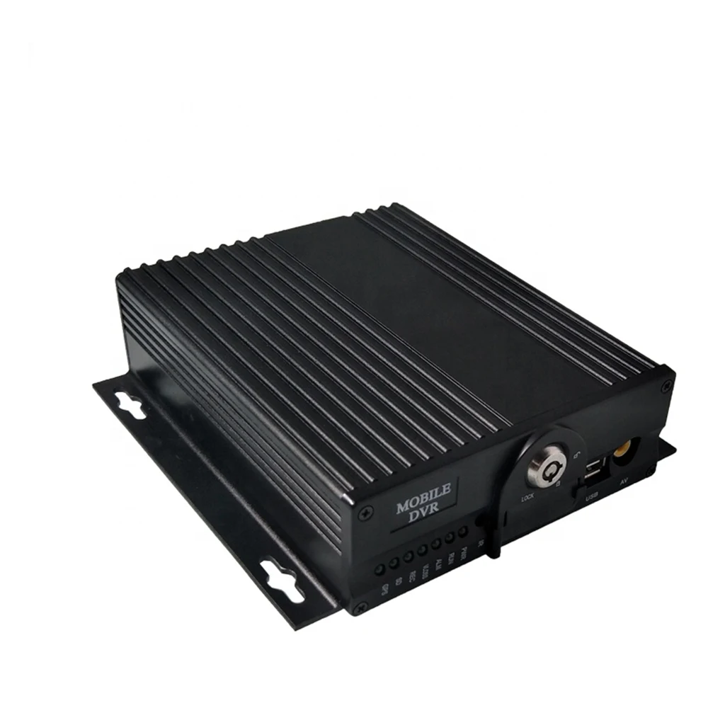 8CH Double SD Card MDVR H.265 AHD 1080P Mobile Dvr For Car Bus CCTV System