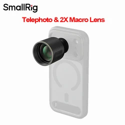 SmallRig 2x Magnification Telephoto Lens for T-Mount Smartphone Telephoto Lens for iPhone 17 Pro/17 Pro Max 5920 5334