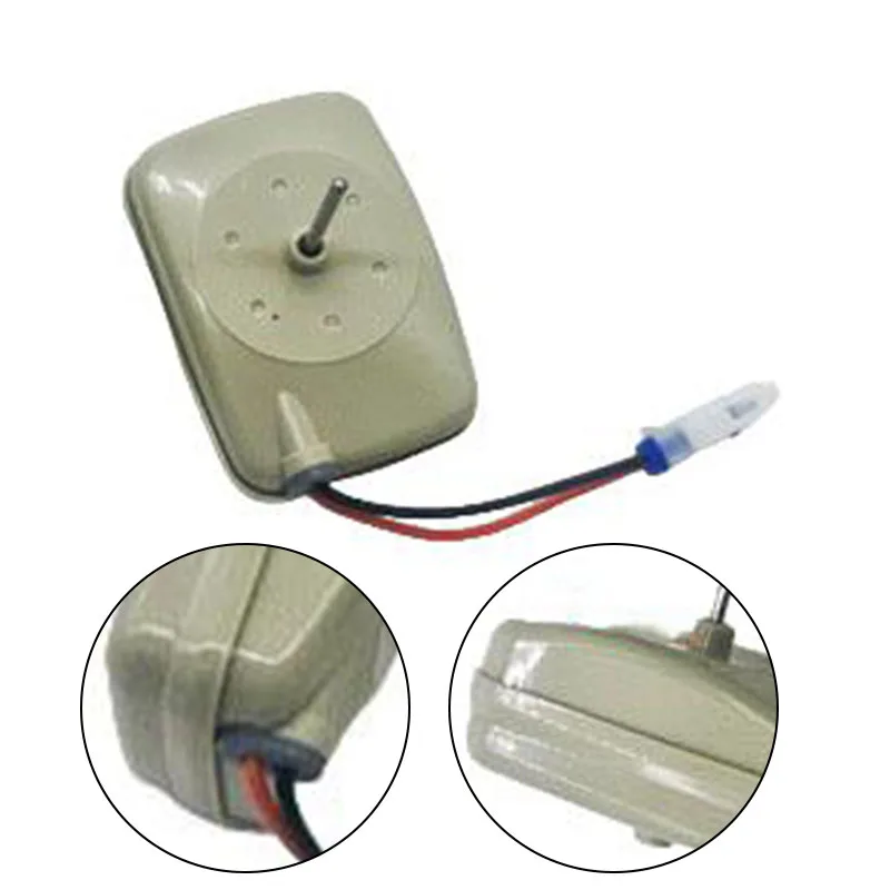 Moteur de ventilateur de refroidissement 115V, en plastique et en cuivre de fer, empêche la surchauffe, conception conviviale pour le système de refroidissement