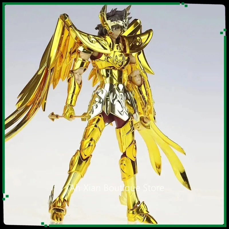 CS Model in Stock Saint Seiya Mythical Cloth EX 2.0 Sagittarius Aiolos with Pegasus Head 24K/OCE Golden Zodiac Knight