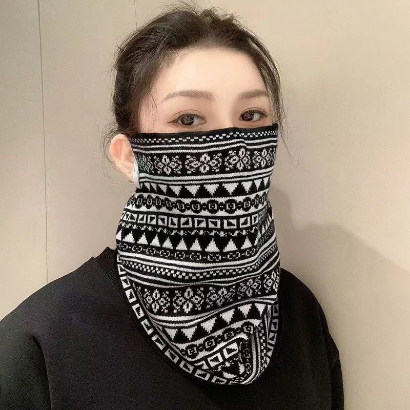 قناع الخريف والشتاء المقاوم للرياح CycLinG غطاء الرقبة الرقبة FuLL Face CoLd حماية قناع دافئ وشاح جودة عالية