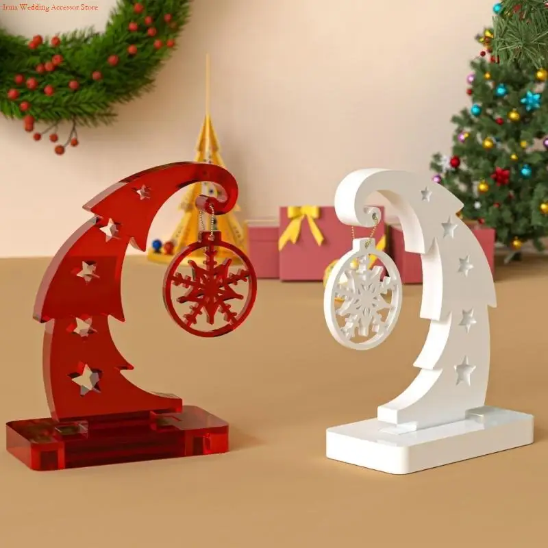 G92D Snowflake Christmas Tree Silicone Mould Craft Set For Customes Holiday Home Decoration