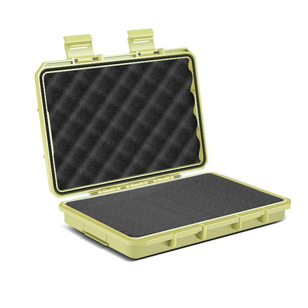 Dry Box Airtight Waterproof Tool Box Field Investigation Protect Against Shock Ruggedized Plastic Shockproof Sponges