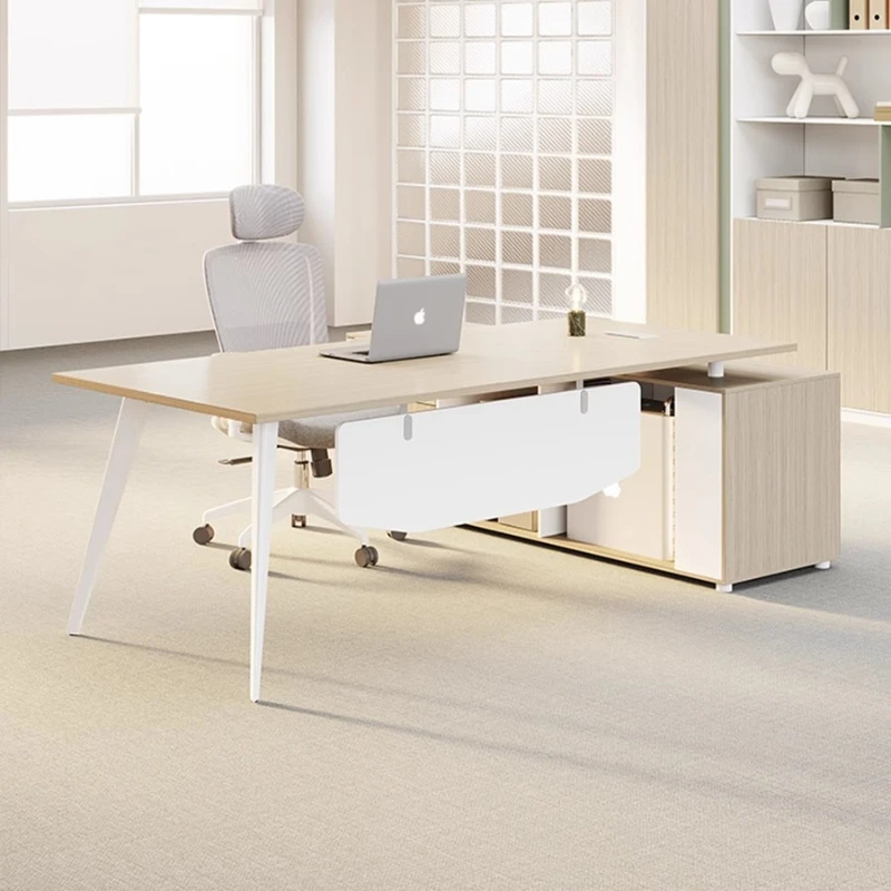 

Simple modern desk boss table president furniture supervisor table modern