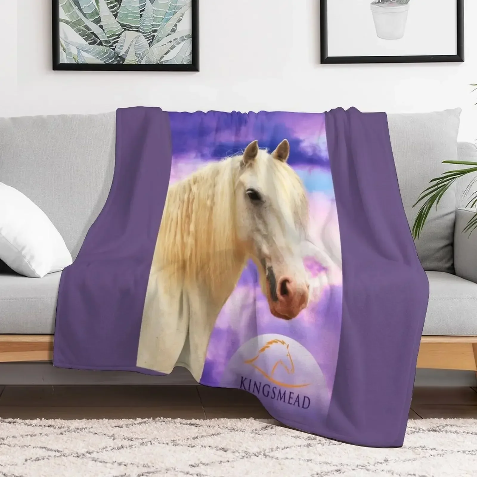 

Unicorn Skye Collection Throw Blanket Cute Sofa Quilt Blankets Stuffeds Heavy Shaggy Picnic Blankets