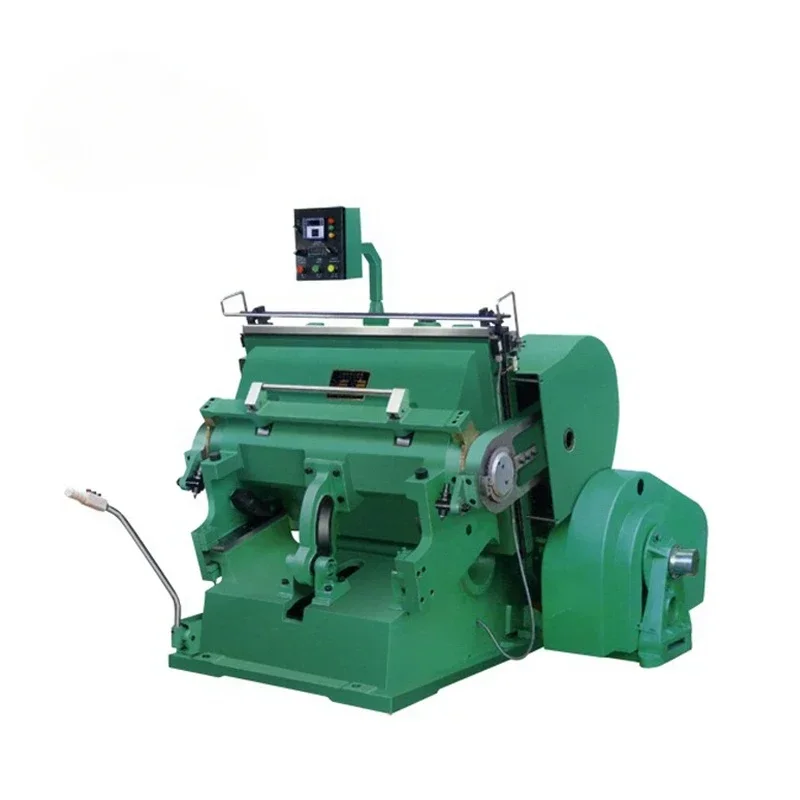 Corrugated Cardboard Carton Box Manual Sheet Feed Paper Cup Die Cutting Making Machine