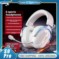 MCHOSE S9 Pro Gaming E-sport Headphone Three Mode Bluetooth Wireless Aluminium Alloy Noise Reduction Headset Gaming Customize