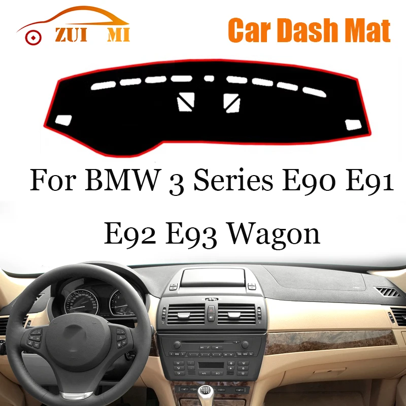 ZUIMI Dashboard Cover Dash Mat Dashmat For BMW 3 Series E90 E91 E92 E93 Wagon 2006~2011 LHD RHD Dash Board Cover Pad Sun Shade