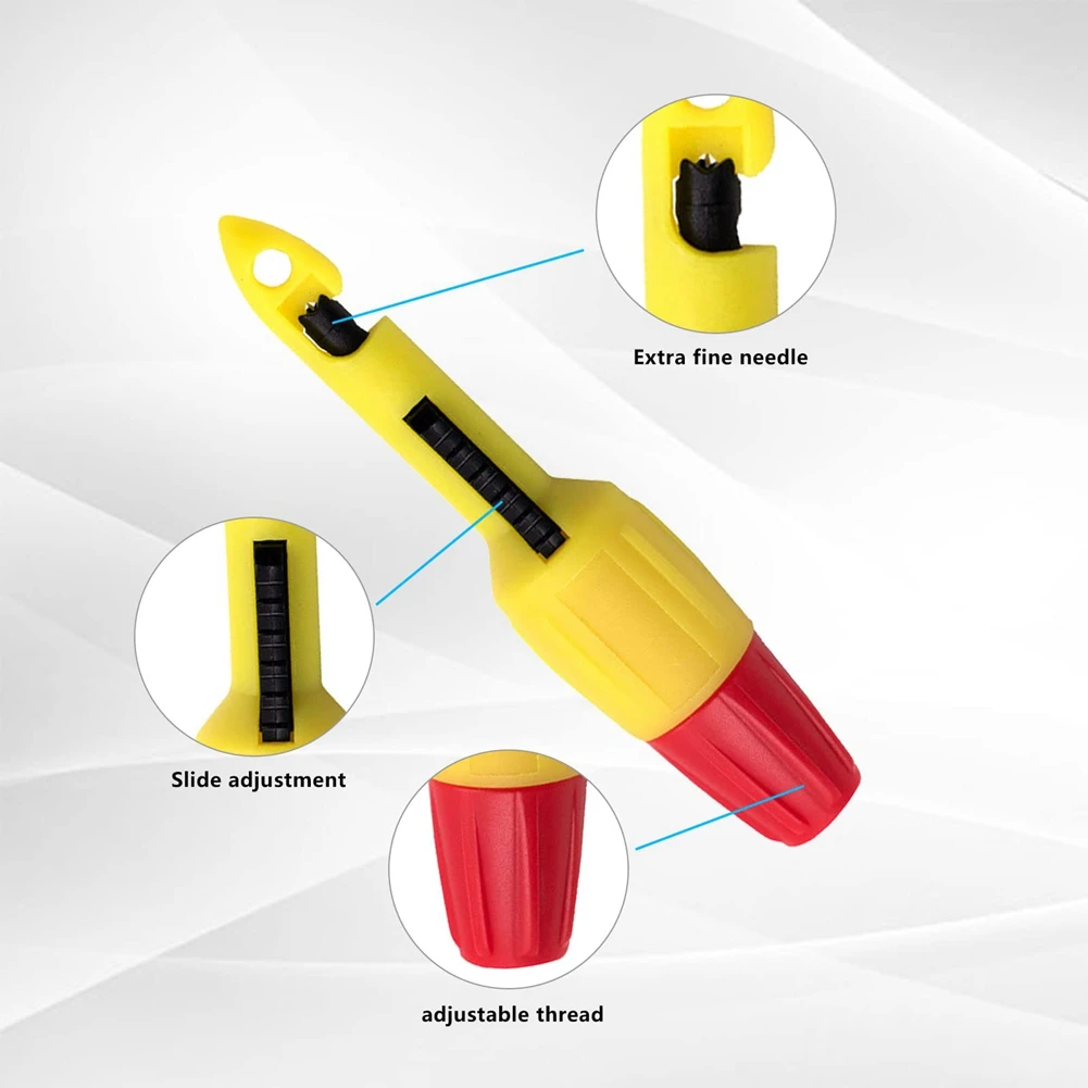 A76I-6PCS Car Repair Puncture Test Hook Clips With 2Mm Socket Detecting Circuit Voltage Test Tool
