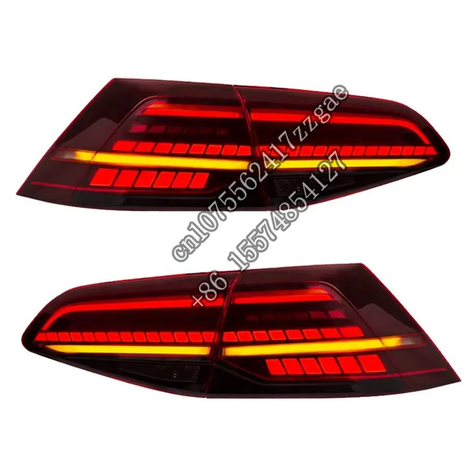 

Vland Taillights LED Tail Rear Light Lamp With Sequential For Golf 7 7.5 MK7 7.5 2013-2018 For VW Golf 7