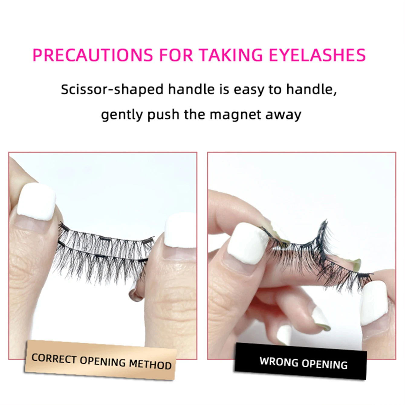 磁気まつげクリップ,磁気接着剤,アイメイク,自然なブレンダー,無料配達