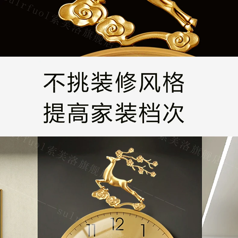 Digital Luxury Wall Clocks Bedrooms Minimalist Design Creative Silent Simple Modern Wall Clocks Round Nordic Horloge Home Decor