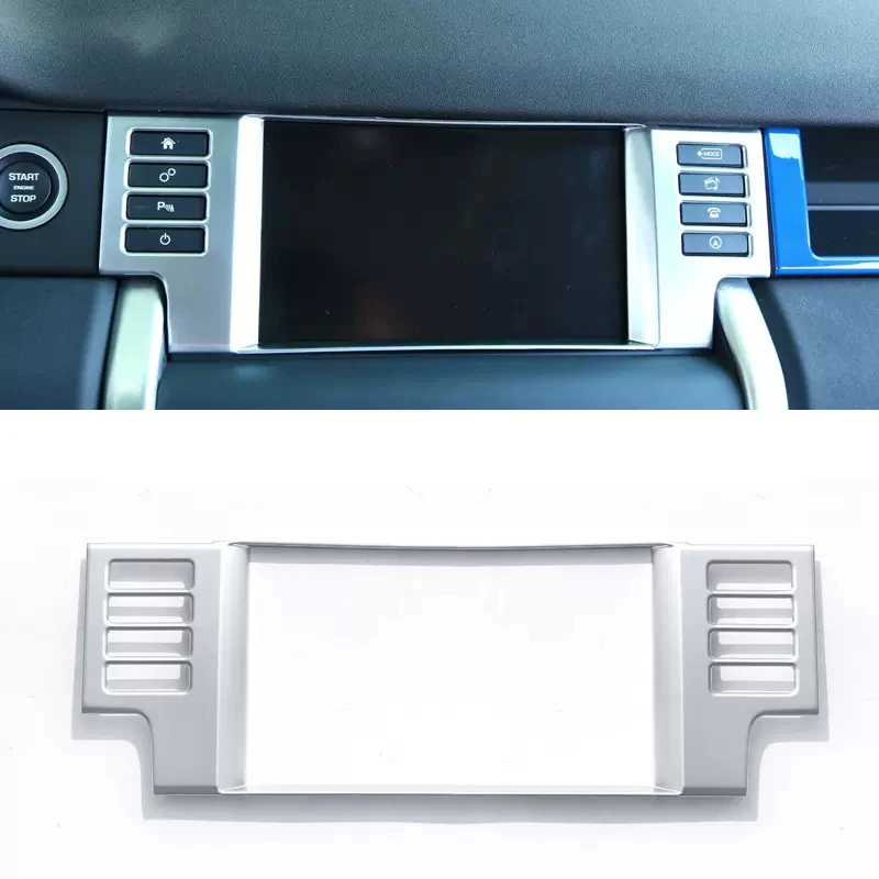 

Рамка для экрана GPS навигатора автомобиля, аксессуары для отделки Land Rover Discovery Sport 2015-2018