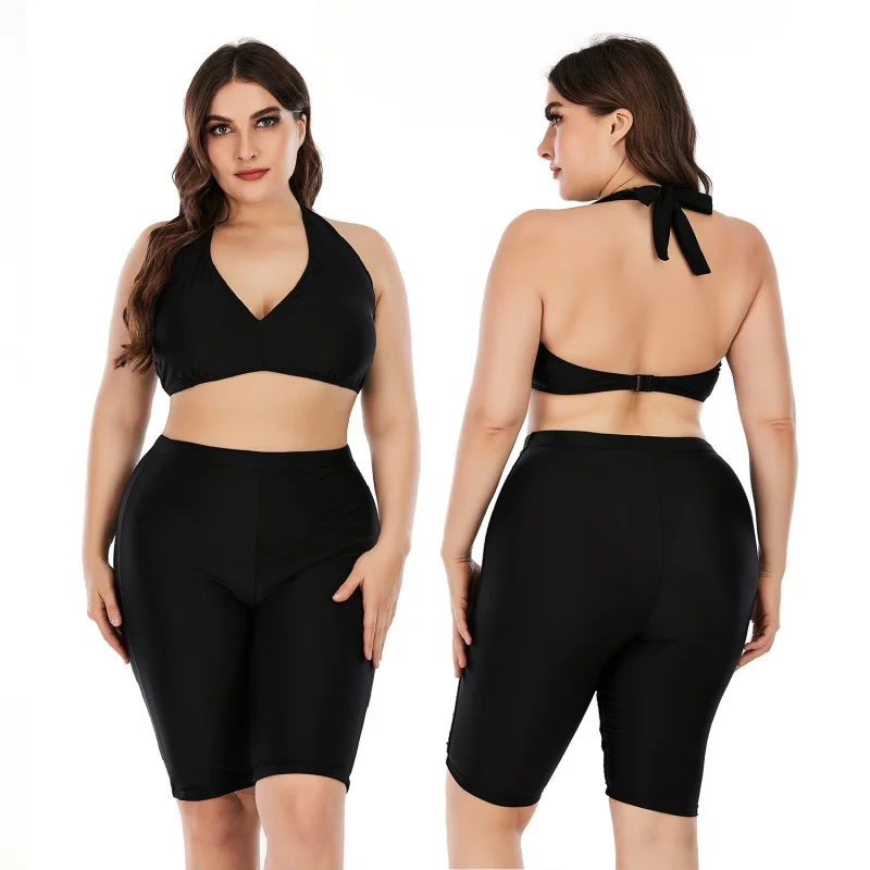 

Swimwear Women Two-piece Plus Size Split Women's Swimsuit Big Cup Bikini Swimsuit Large Size Swimwear Bathing Suit Women 2022