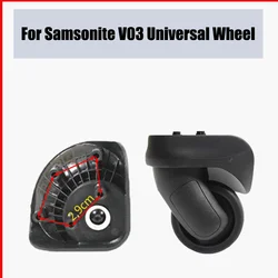 Suitable For Samsonit V03 Universal Wheel Replacement Suitcase Smooth Silent Shock Absorbing Wheel Accessories Wheels Casters