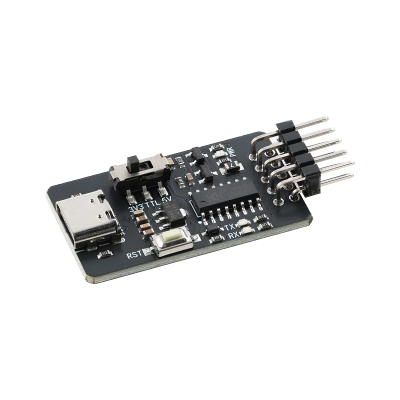 

5 шт. CH340C USB Type-C к последовательному порту UART STC программа микроконтроллера бесплатный холодный запуск автоматическая загрузка горелки