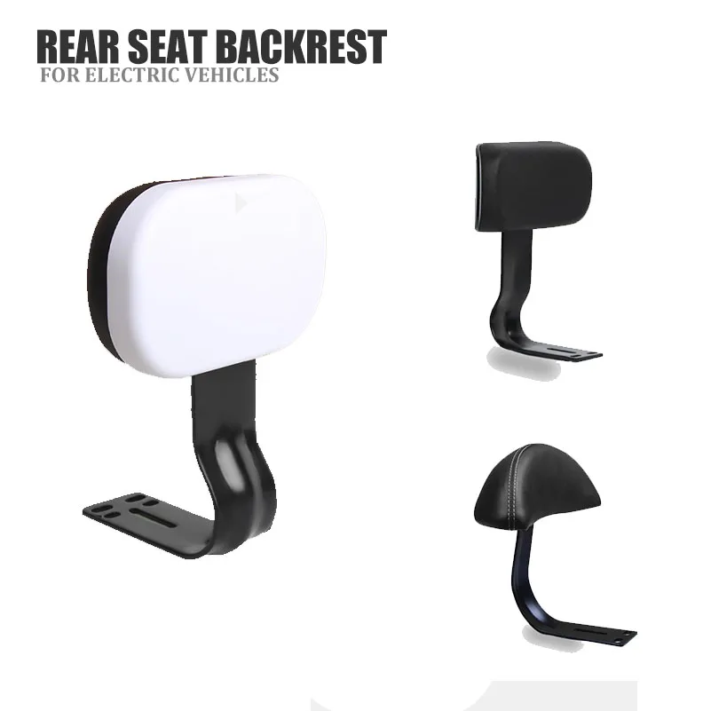 Motorcycle Driver Backrest Pad Rear  Black Seat Sissy Bar Passenger for Victory High-Ball Vegas