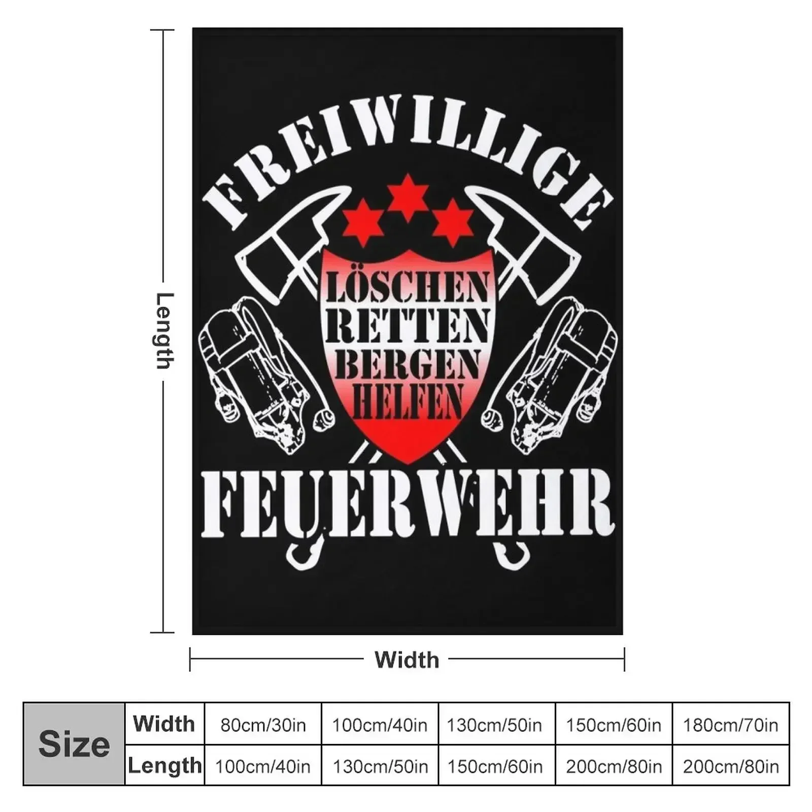 Firefighter firefighter Austria gift Throw Blanket For Sofa Thin Sofa Throw for sofa Blankets