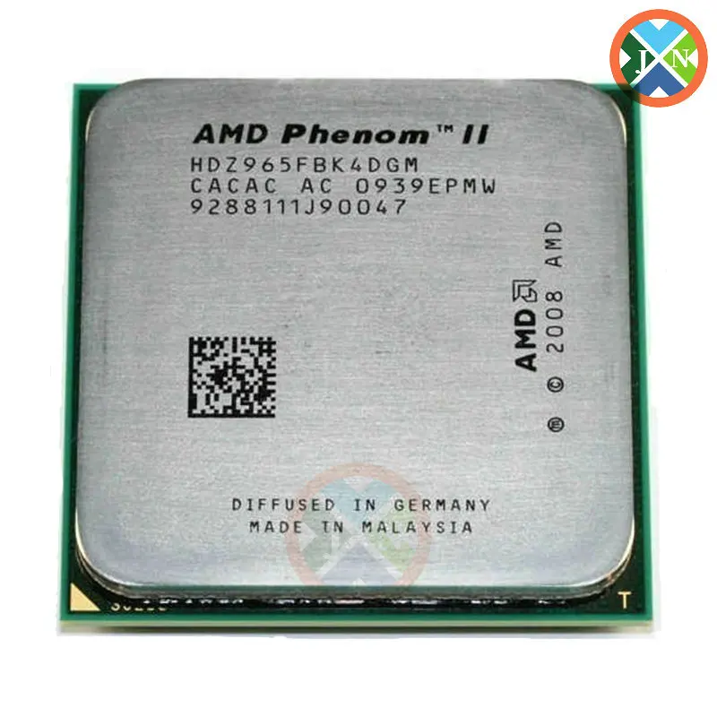 AMD Phenom II X4 965 3.4 GHz Quad-Core CPU Processor HDZ965FBK4DGM Socket AM3