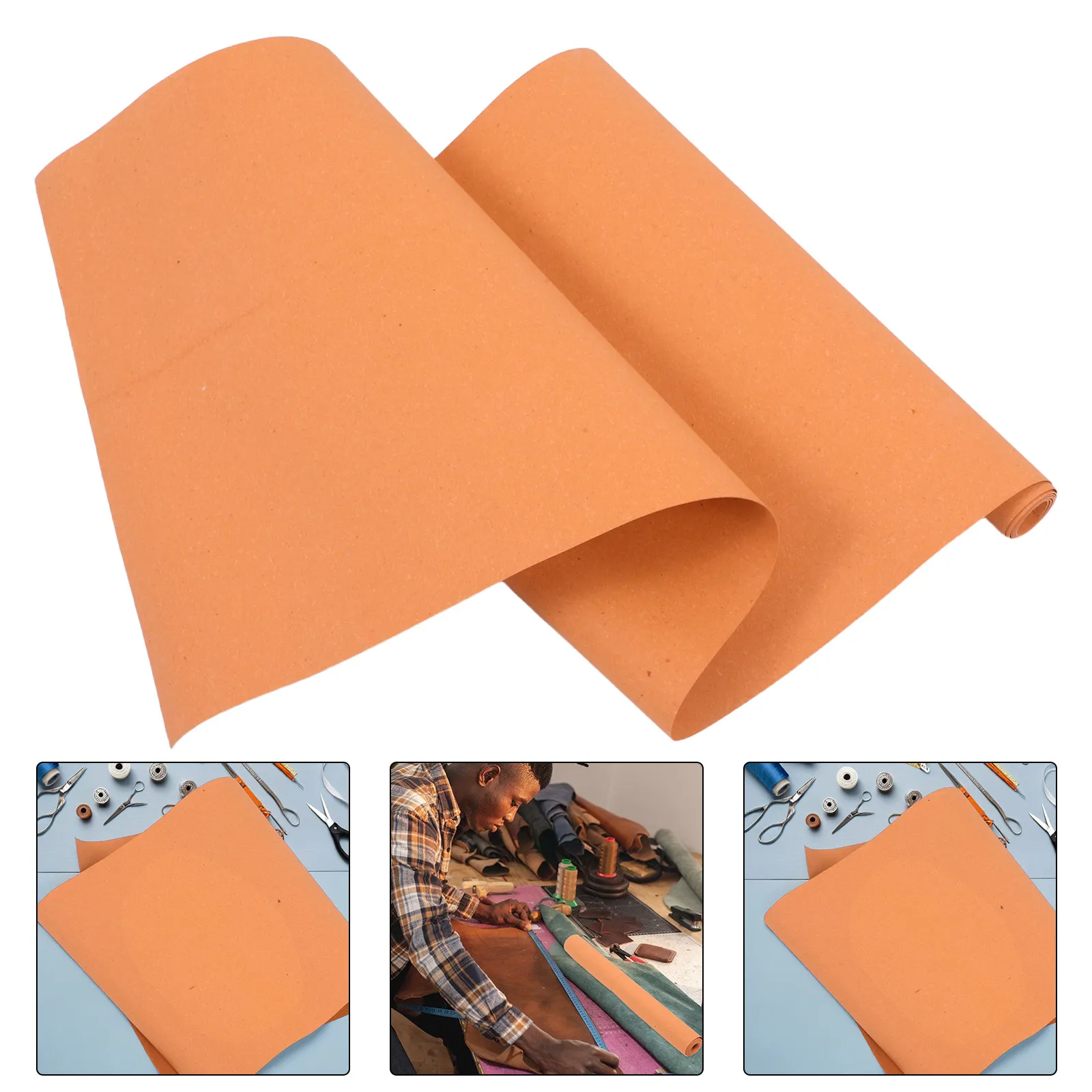 0.6mm Stiffener for Purses Handbags Bonded Fake Liner Sheets DIY Bag Making Supplies Craft Stiffening Material