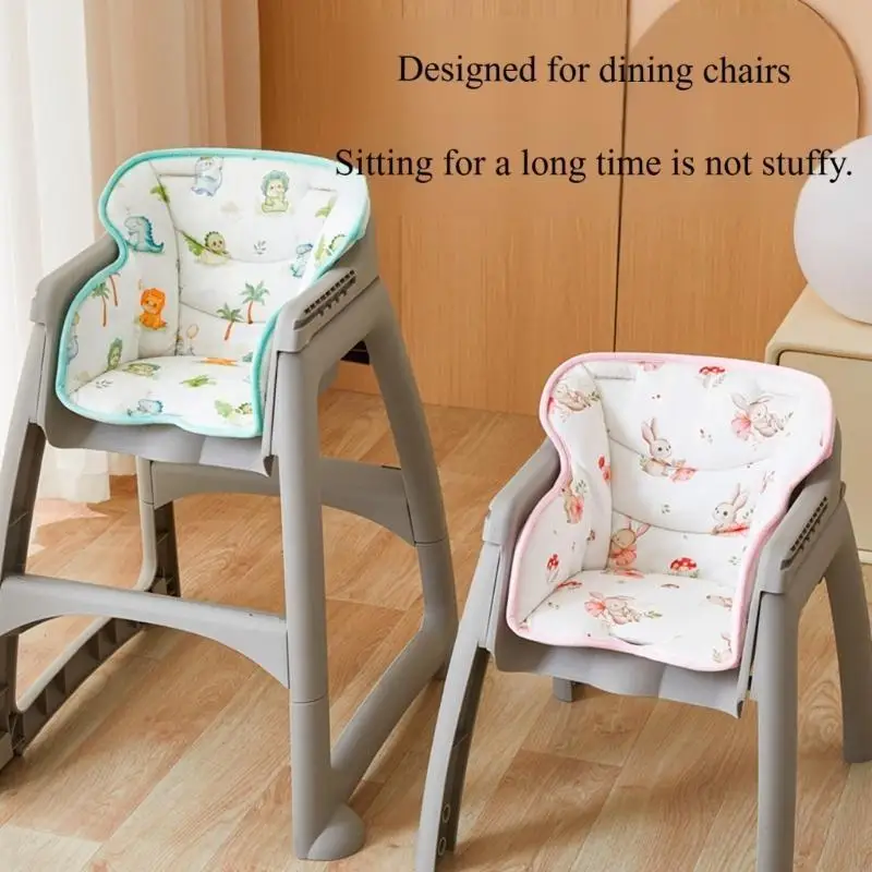 وسادة مقعد مرتفع بنمط كرتوني، تصميم غير قابل للانزلاق وقابل للغسل من أجل تركيب وإزالة بسهولة A2UB