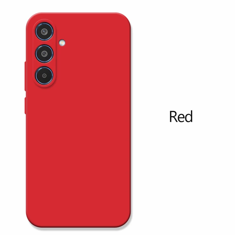 Original Handyhülle für Samsung Galaxy A15 A25 A35 A35 A55 A05 A05S Flüssigsilikon Kamera Schutzhülle für die Rückseite – Detail 8