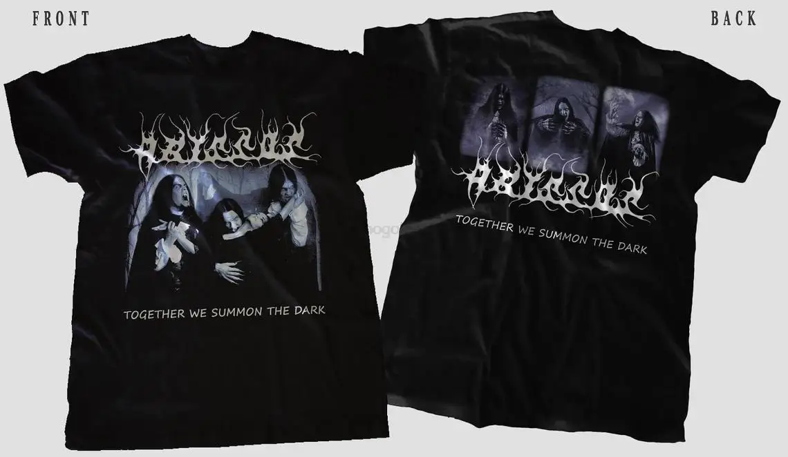 New D T G prited T-shirt -ABYSSOS- Together We Summon the Dark-   tee size SMLXL2-3-4-5-6-7XL