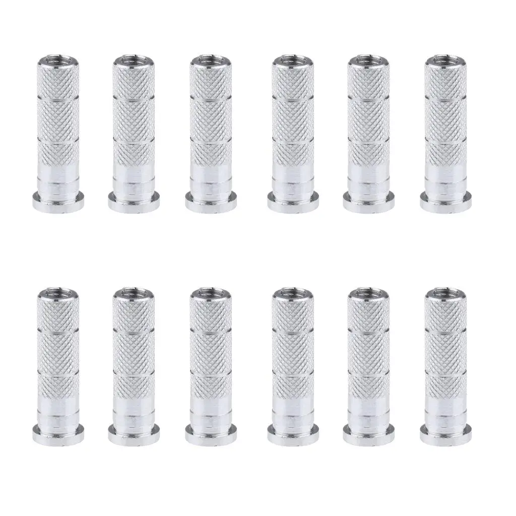 

Arrow Inserts 12 Pieces Aluminum Threaded Connecting Base Archery Equipment for Hunting Crossbow Adult Arrows