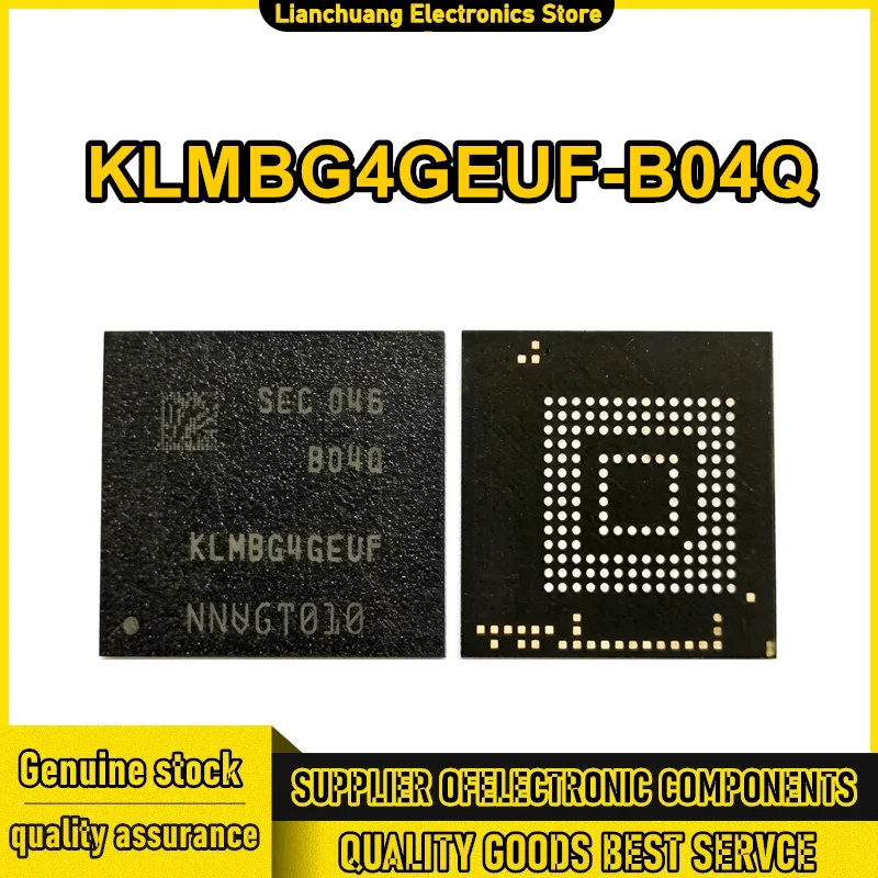 

KLMBG4GEUF-B04Q 32GB V5.1 industrial grade flash memory storage IC New Original in stock