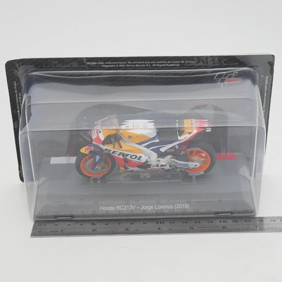 IXO 1:18 Scale Diecast Alloy GP 2019 RC213V Motorcycle Toys Cars Model Classics Adult Collection Souvenir Static Display