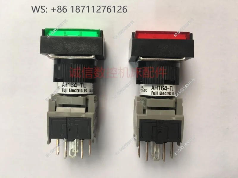 Original AH164-TL E3/self-resetting with light/16MM/push button switch