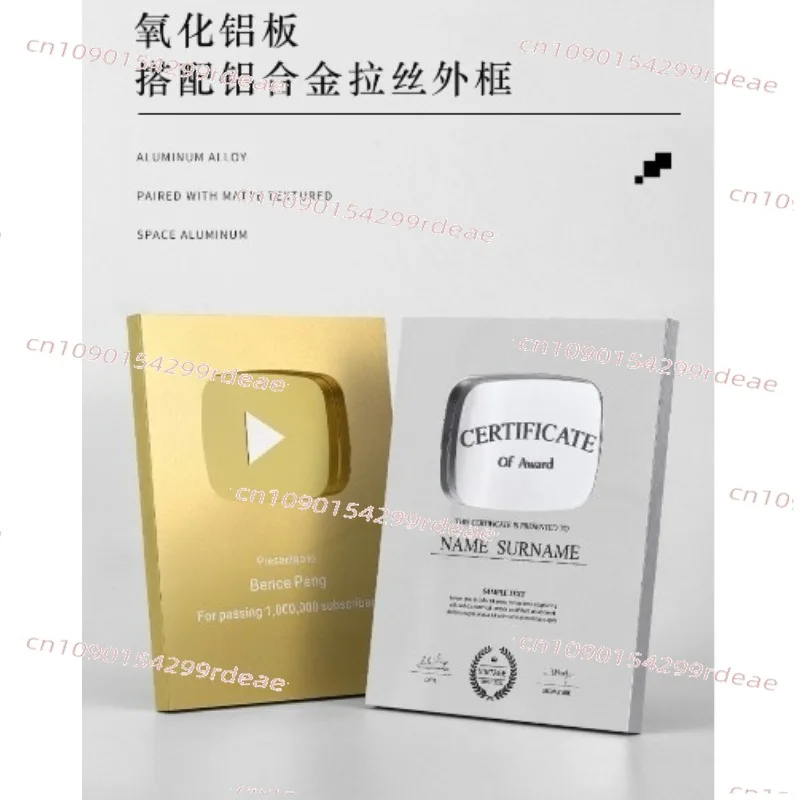 medaglia-personalizzata-in-alluminio-spaziale-targa-d'onore-di-alta-gamma-certificato-di-autorizzazione-premio-personalizzato-souvenir