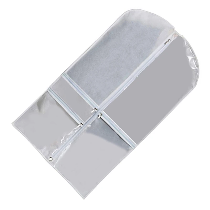 Stylish Clothing Hanging Sleeve Kids Performances Dress Storage Bag with Multiple Pockets Foldable Dance Garment Cover