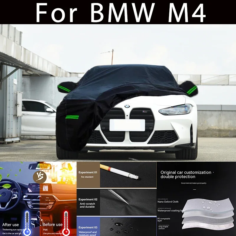 

For BMW M4 F82 Outdoor Protection Full Car Covers Snow Cover Sunshade Waterproof Dustproof Exterior Car accessories