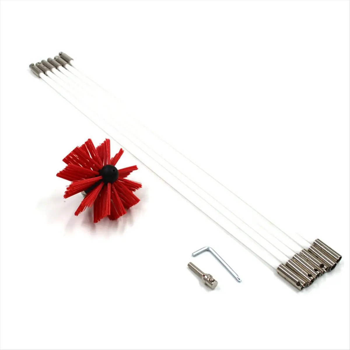 Precision Made -Chimney Cleaning Brush Fireplace Chimney Brushes Fireplace Drier Vent Lint Sweeping Tools