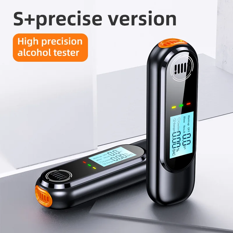 جديد LED عرض التلقائي جهاز اختبار شرب الكحوليات المهنية جهاز اختبار شرب الكحوليات التنفس قابلة للشحن أدوات اختبار الكحول الكحول