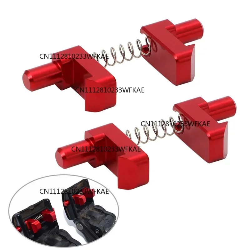 Billet Aluminum for Geo Tracker for Suzuki Sidekick X-90 Vitara for Chevrolet Tracker Soft Top Roof Latch Clips W/ Springs